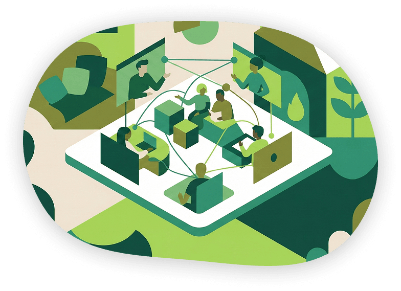 オンライン自習室の様子